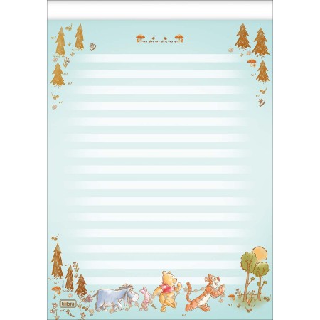 Block Tilibra Carta Pooh