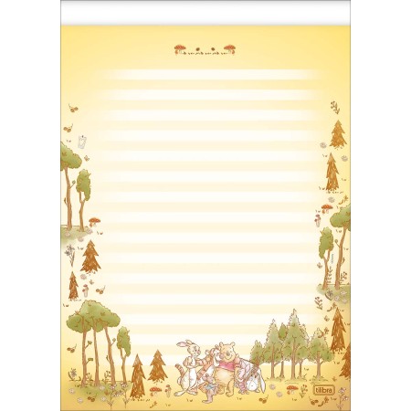 Block Tilibra Carta Pooh