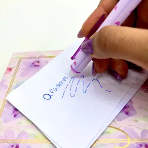 Boligrafo Borrable Tilibra Corazones