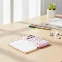 Calculadora de Bolsillo Tilibra TC21 Rosa