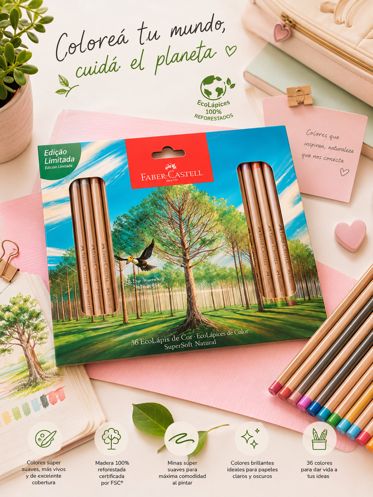 Ecolapices Faber Castell 36 PCS Edición Limitada
