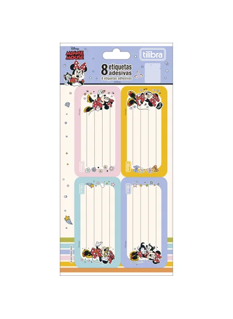 Rótulo Tilibra Minnie