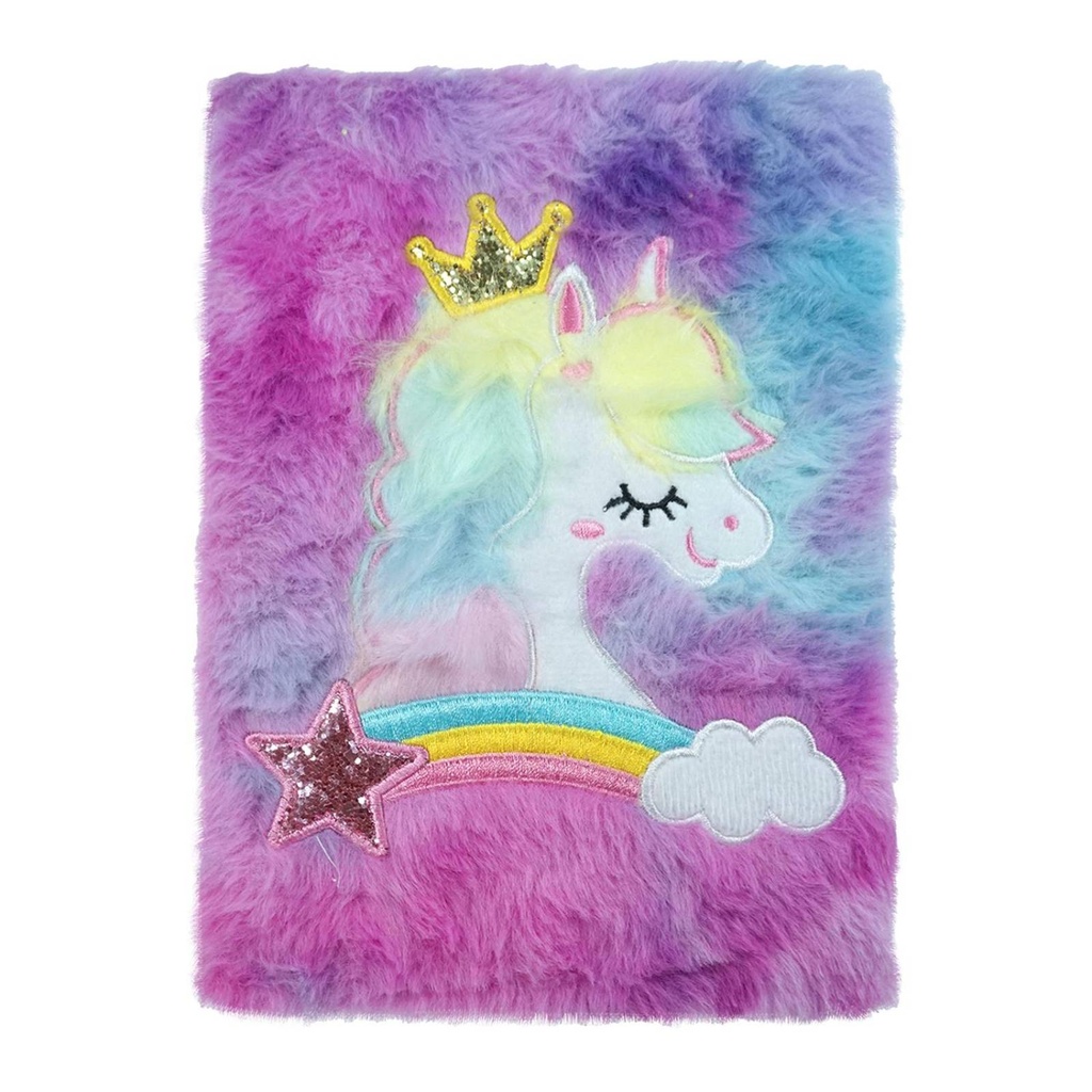 Agenda Peluda Unicornio