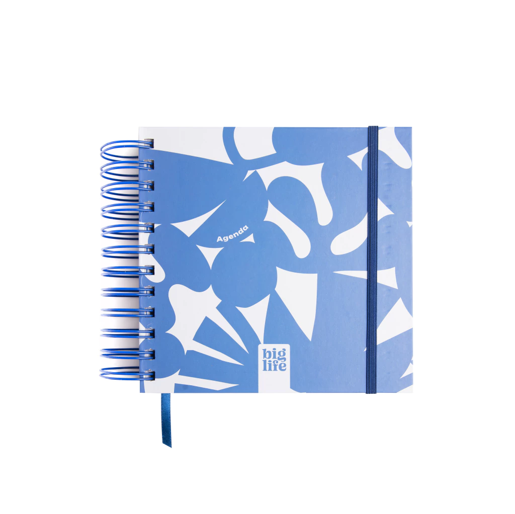 Agenda Perpetua Big Life 16x16 Blue