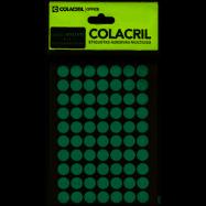 Etiquetas Colacril Adhesivas Verdes