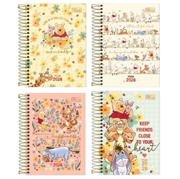 Agenda Esp Tilibra Pooh M5
