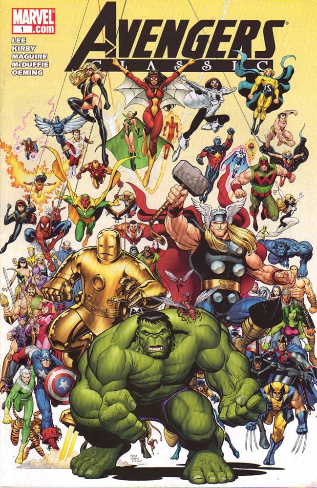 Libro Cómic Marvel Avengers