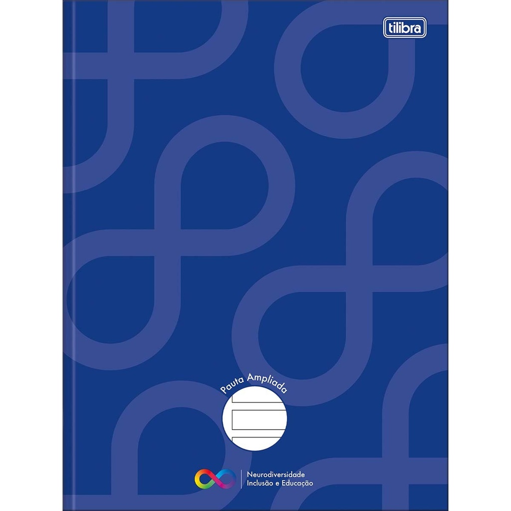Cuaderno cocido univ Tilibra neuro 80H Pauta Ampliada