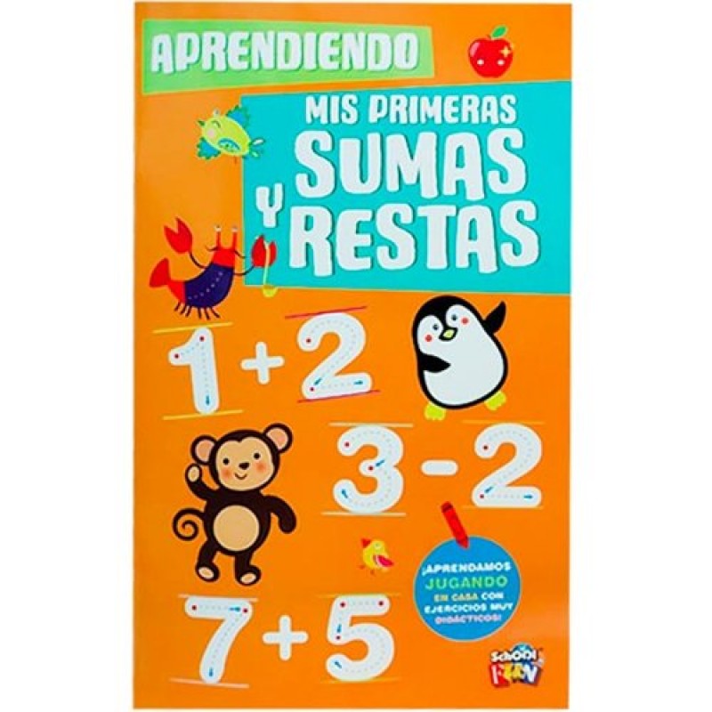 Libro Aprendo Mis Primeras Sumas y Restas