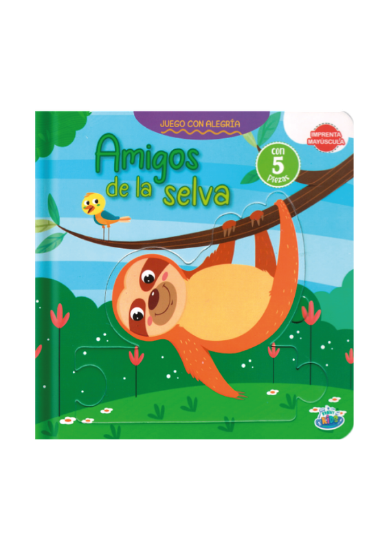 Libro Juego con alegria Amigos de la selva 
