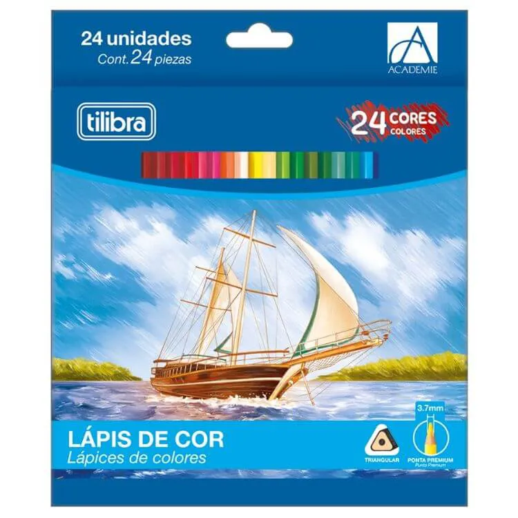 Lapiz de Color Tilibra 24Pcs 