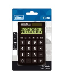 Calculadora Tilibra TC18 color negro