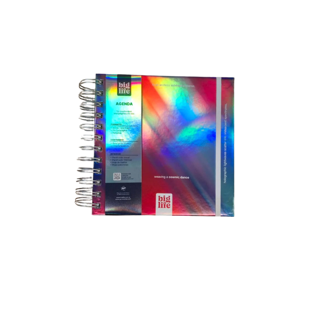 Agenda Perpetua Big Life 16x16 Holografica