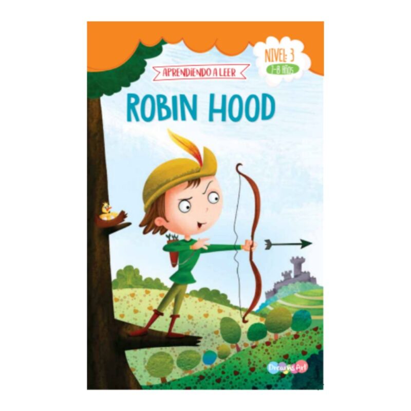 Libro Aprendiendo a Leer nivel 3 Robin Hood