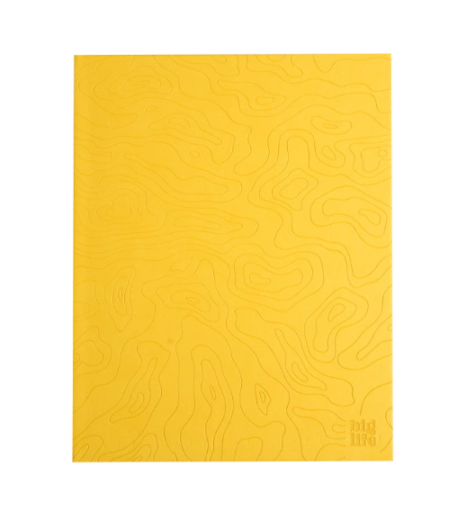 Anotador Big Life 19x23 Trama Amarillo