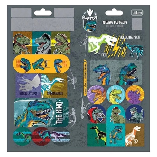 Sticker Tilibra Dinosaurios