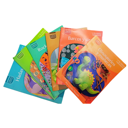 [CR6719] Cuaderillo de repostería tortas infantiles