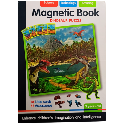 Libro Magnético Dinosaurios