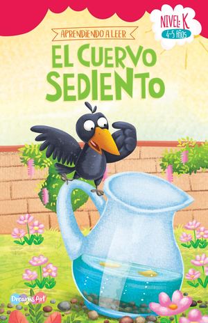Libro Aprendiendo a Leer nivel 0 El Cuervo Sediento