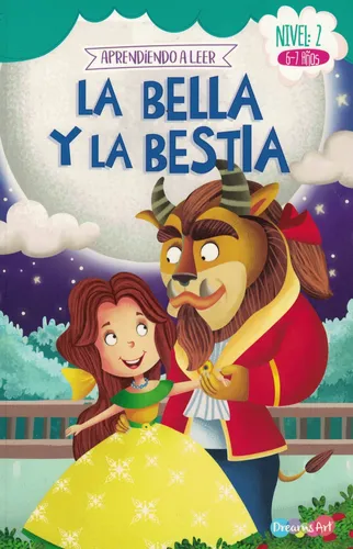 Libro Aprendiendo a Leer Nivel 2 la Bella y la Bestia