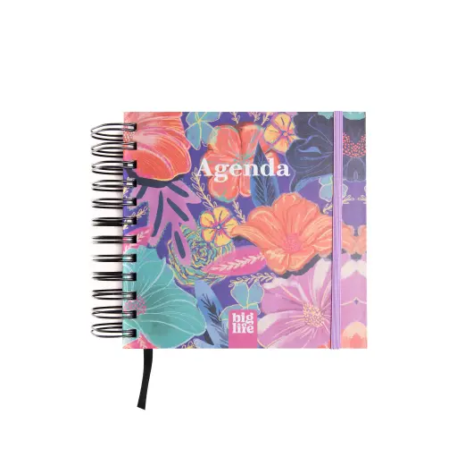 Agenda Perpetua Big Life 16x16 Floral