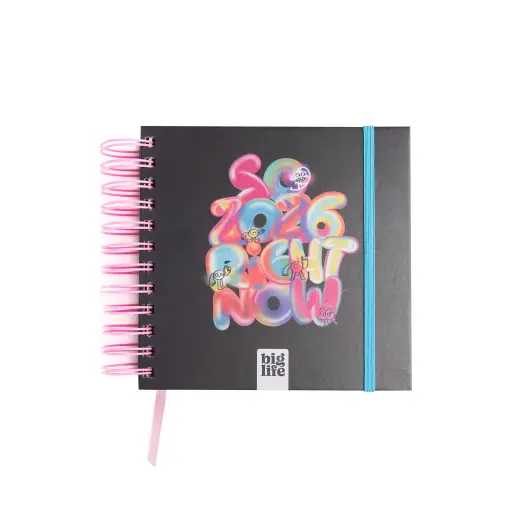 Agenda Perpetua Big Life 16x16 Garabato