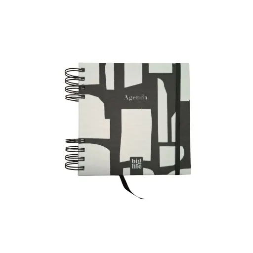 Agenda Perpetua Big Life 16x16 Monocromatica