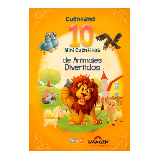 Libro Leamos 10 Cuentos Animales Divertidos  