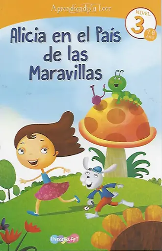 Libro Aprendiendo a Leer nivel 3 Alicia en el País de las Maravillas